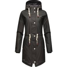 Damen winterjacke Navahoo Navahoo Winterjacke Schwarz Parka für Damen