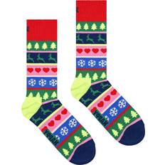 Røde Sokker Happy Socks Christmas Stripe Crew