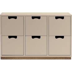 Beige Armoires Asplund Snow B2 Dresser Beige Armoire 90x59cm