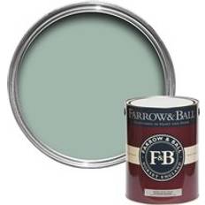 Målarfärg Farrow & Ball Estate Eggshell 0.75l Stone Blue 86 Träfärg Blå 5L