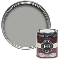 Målarfärg Farrow & Ball Full Gloss 0.75l Lamp Room Gray Träfärg Blå, Grå 0.75L