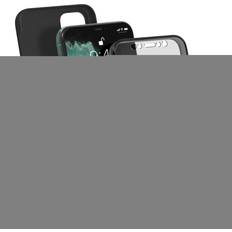 Avizar Silicone case back cover in polycarbonate Apple iPhone 11 Pro Max Black