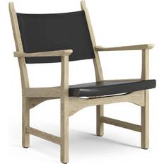 Swedese Caryngo Oak/Black Fauteuil 77cm