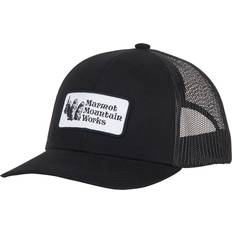 Marmot Hovedbeklædning Marmot Retro Trucker Hat, OneSize, Black/Black