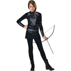 InCharacter Costumes Tween 10-12 Warrior Huntress Tween Costume Black