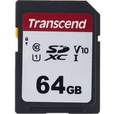 64 GB - SD Minneskort Transcend TS64GSDC300S-E 64GB SDXC I, C10, U3, V30-95/40 MB/s