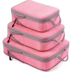 Nylon Packing Cubes Meowoo Compression Packing Cubes - Set of 3