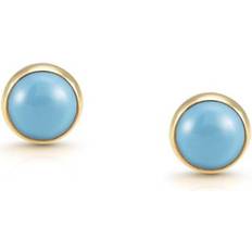 Nomination 18k Earrings Nomination Turquoise & Gold Earrings Blue