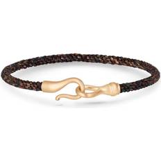 Ole Lynggaard Life Herre armbånd A3046-402 Marron/18 kt 19cm