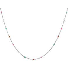 Agat Halsband ByBiehl Scarlett Necklace Colors Silver Dam Pärlhalsband NO_SIZE