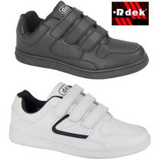 Dek 8 UK Mens Trainers Touch Fasten Black