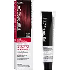 Red hair color AGEbeautiful AGEbeautiful Permanent Liqui-Creme Hair Color Dye, Coverage, 4RR Dark Intense