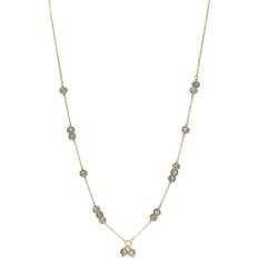 Carre Carré Halsband 18 kt Guldpläterad Silver FC 4364 LB Rondelle 38+2,5+2,5cm - 925 Sterling Silver