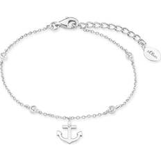 s.Oliver Bracelet Women Arm Jewelry Zirconia Synth - Silver