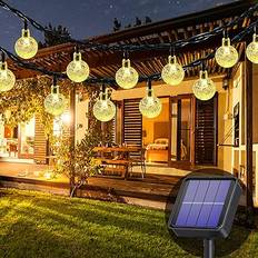 Led outdoor solar Outdoor Solar Black Ljusslinga 50 Lampor