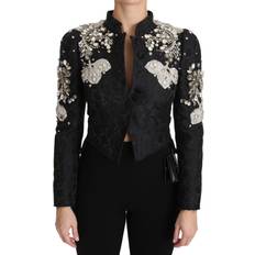 Blomstrede - Herre Overtøj Dolce & Gabbana Jakke Frakke Black IT38/XS-XS