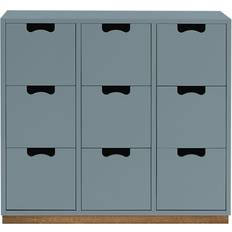 Asplund Snow B3 Bureau Nordic Blue Byrå 90x84cm