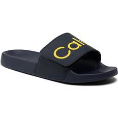 Calvin Klein Men Slippers & Sandals Calvin Klein Pool Slide Herren Badelatschen HM0HM004540G9 blau