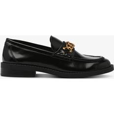 Mango Loafers Mango Cole Chain Detail Loafers, Black