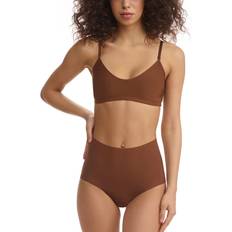 Amarillo Bragas Commando Butter High Rise Bikini Cinnamon