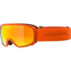 Alpina Unisex Skibriller Alpina Kinder Scarabeo Q-Lite Skibrille orange One