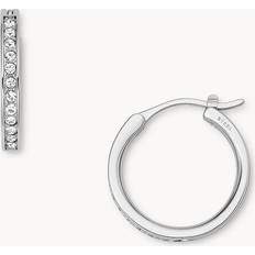 Fossil Jewelry Fossil Stainless Steel Hoop Earrings JOF00337040 JOF00337040