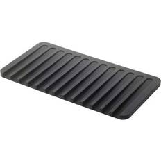 Black Dish Drainers Yamazaki Flow Tray Dish Drainer