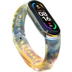 Ersättande silikonbandsrem Mi Band 6/5 gul