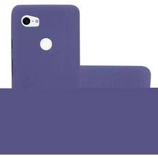 Google Pixel 2 XL Mobile Phone Covers Cadorabo FROST DARK BLUE Case for Google Pixel 2 XL case cover