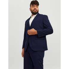 Azul - Hombre Blazers Jack & Jones Americana Franco Plus Size Azul