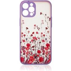 2020 5g mobiltelefoner Hurtel Galaxy A12 5G 2020/2021 Skal Flower Design Lila