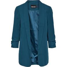 Bleu - Femme Blazers Pieces Blazer 3/4 Femme - Bleu