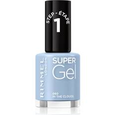 Grå Gellakker Rimmel Super Gel Geleneglelak forsegling In The Clouds