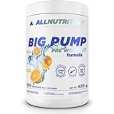 Orange Amino Acids Allnutrition Big Pump Pre Workout Performance Boost Nahrungsergänzungsmittel