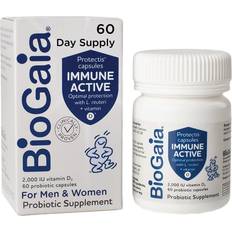 BioGaia Immune Active, Protectis Capsules, 2,000 IU 60