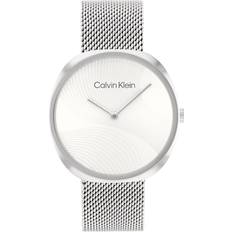 Calvin Klein Wrist Watches Calvin Klein 2-Hand Silver-Tone Mesh Bracelet 36mm