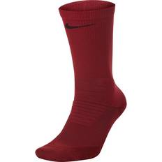 Red - Soccer Socks NIKE Vapor Dri Crew Socks Football Maroon Black SX5698-677