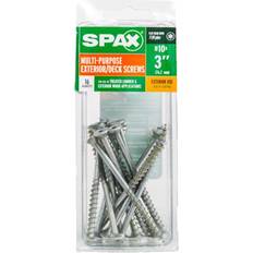 Gray Plugs Spax No. 10 X 3 L Gray Flat Head Deck Screws 16 pk