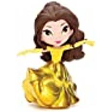 Metall Figurer Disney Prinsesse figur i metall 10 cm Belle med Gullkjole