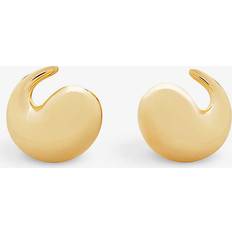 Monica Vinader 18k Earrings Monica Vinader Nura Wrap Stud Earrings, Gold