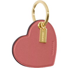 Bags Coach Heart Bag Charm - Gold/Taffy