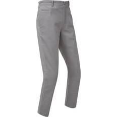 Skind Bukser FootJoy Tapered Fit Chino Herre Bukser Mid Grey 32" 34"