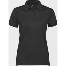 Stretch - Women Polo Shirts Tee jays Club Polo - Black