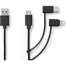 Nedis 3 1-kabel usb 2.0 usb-a ltn