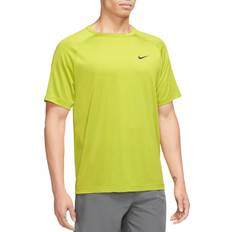 Nike Ready Dri-FIT Kurzarm-Fitness-Oberteil für Herren Grün