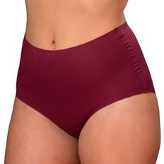 Røde Truser Trofé Core Solids Seamless Maxi Brief Truser Vinrød One Dame