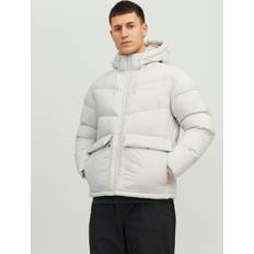 Jack & Jones White Outerwear Jack & Jones Puffer