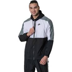 Nike Multifärgade Ytterkläder Nike Hooded Woven White/Black