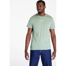 Basket T-shirts New Era ESSENTIAL SCRIPT TEE, Male, Kläder, T-shirt, Grön