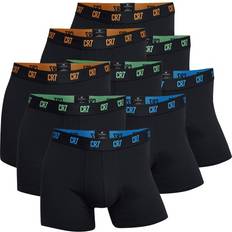 CR7 Cristiano Ronaldo 9-pack Cotton Men Trunks Black * Kampanj *